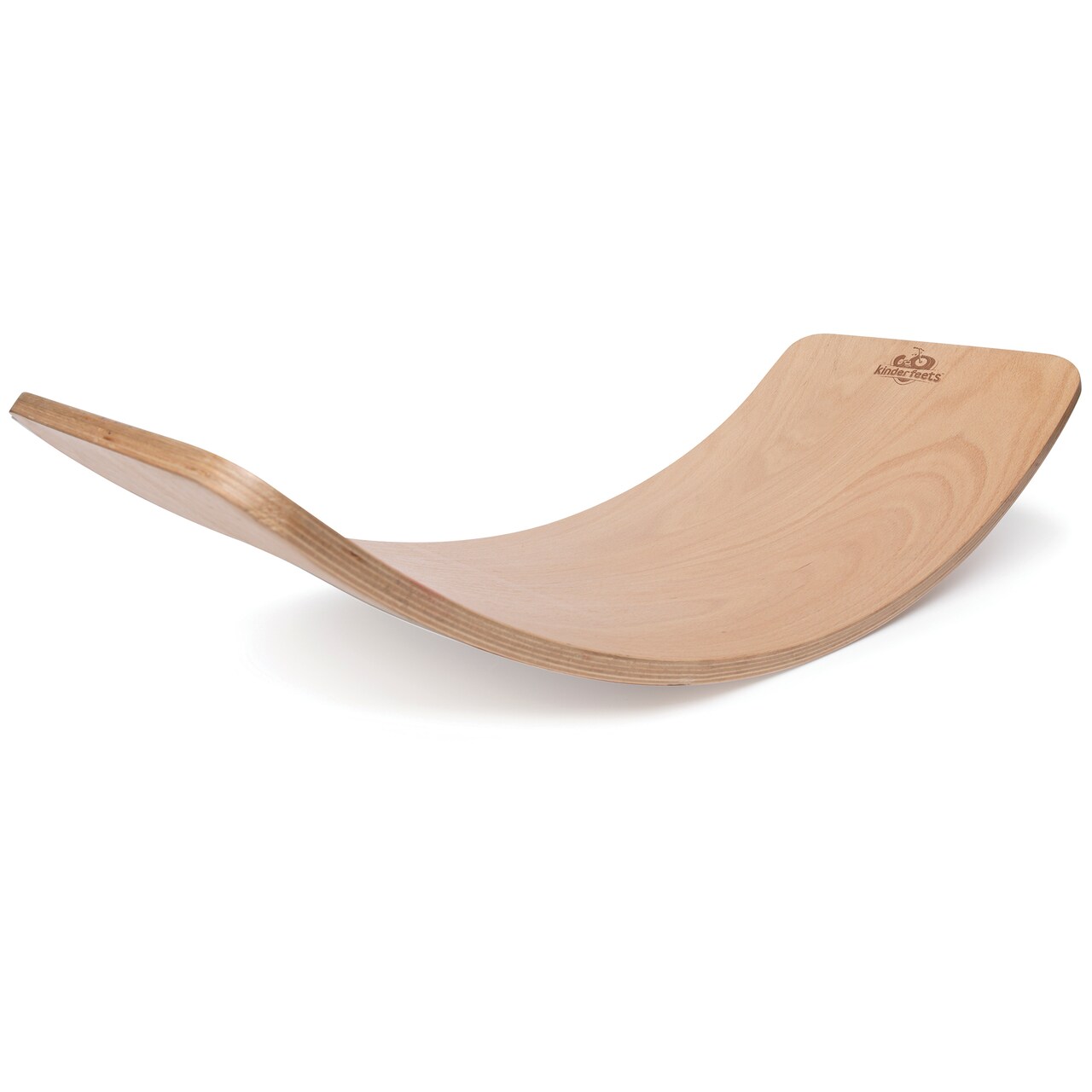 Kinderfeets: Kinderboard - Natural - All Ages Wooden Balance Board, Multifunctional Use, Handcrafted, 300 Lbs Max, Toddler-Kid-Teen-Adult Age 18mo+